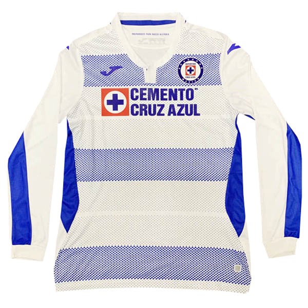 Camiseta Cruz Azul Segunda Equipo ML 2020-21 Blanco
